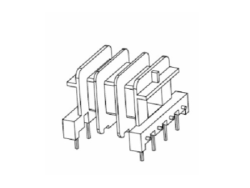 ef20 变压器骨 yt-2039 骨架3槽卧式4 4pin 骨架,贴片式骨架